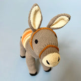 Stuffed Donkey Toy (Handmade)