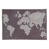 Washable Rug - World Map