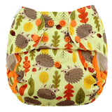 Blueberry One Size Capri Diaper Cover